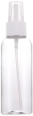 Transparente Kunststoff-Sprühflasche, 100 ml, Zerstäuber für Parfüm, Toner, Wasser, Leer (1)