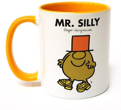 Mr. Men Mr. Silly Large Porcelain Colour Handle Mug Little Miss