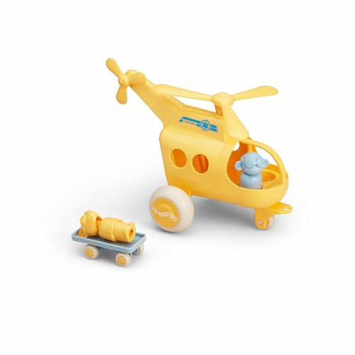Viking Toys Helikopter - nachhaltiges Spielzeug aus recyceltem Kunststoff