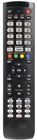 Mostpin 1 Mando a Distancia Universal for TV Akira, AOC, Elenbreg, Supra, Prima, Daewoo, JVC, Openbox, Thomson RM-L1120