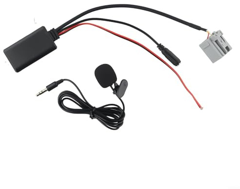 YJDOORPLAY Cavo AUX per Ford Fiesta 2008 2010, adattatore 5 0 per il collegamento a smartphone e tablet