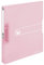 Ringbuch A4 PP 2-Ring 3,8cm Pastell transparent rosé 5er-Pack