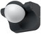 Osram LED Wand- und Deckenleuchte, Leuchte für Außenanwendungen, Warmweiß, 105,0 mm x 114,0 mm x 89,0 mm, Endura Style Sphere