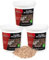 Camerons Räucherspäne (hickory) ofengetrocknet, 100 % natürliche, extra feine Holzspäne – Vorteilspack, 3 Pints Grillchips