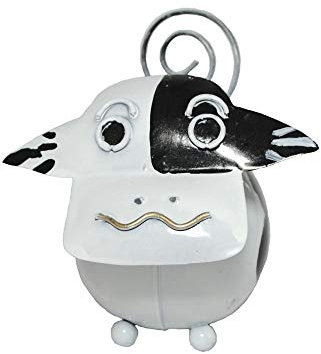 SAWA Fotohalter Kartenhalter Kuh Memohalter Metallfigur Tierfigur Kuhfigur Deko-Figur Geschenkidee