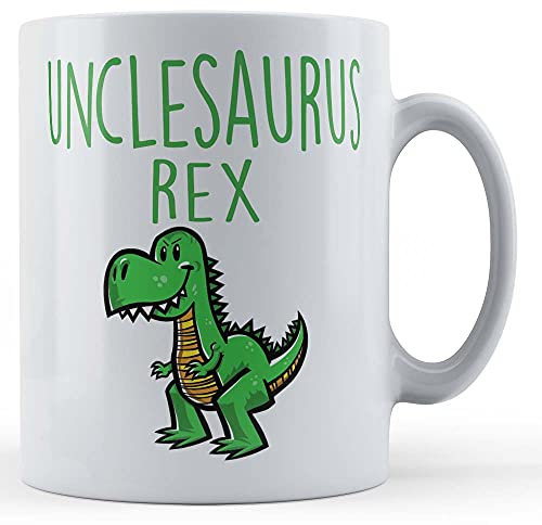 Funny Mug Unclesaurus Rex - Dinosaur, Uncle Gift Mug, Ceramic, 11fl.oz.