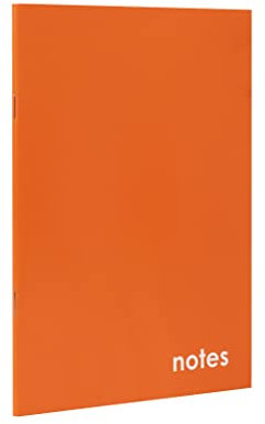 Collins Essential Übungs-Notizbuch, A5, liniert, 80 Seiten, Orange