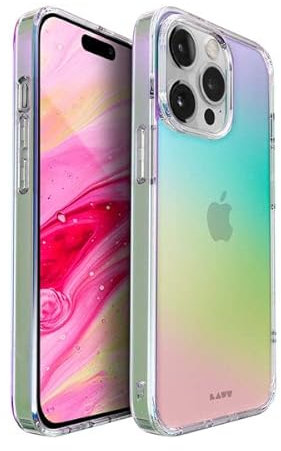 LAUT - Holo Hülle kompatibel mit iPhone 14 Pro Max (6.7) - Pearl