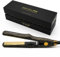 Corioliss C Trip Mini Plancha Pelo Viaje | Placas de Titanio | Pelo Corto | Control de temperatura 150º-200º Leopard Gold