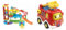 Vtech TUT TUT Baby Flitzer - Parkgarage, Bunt, 66.6 x 75.3 x 45.1 cm & TUT TUT Baby Flitzer - Feuerwehrauto – Spielzeugauto mit Musik, aufleuchtender Taste, spannenden Sätzen und Geräuschen