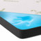 MKS Surmatelas 140x200 cm, H3 7cm mémoire de Forme, Mousse Gel viscoélastique surmatelas, Ferme & Moelleux, Housse Bambou Amovible, Respirant & rafraîchissant, Système antidérapant