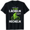 Ebike Lächeln Statt Hecheln Lustig Rad Fahrrad Radfahrer T-Shirt
