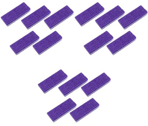 minkissy 15stücke Teiliges Fußpflege-werkzeuge Doppelseitige Bimsstein-pediküre Mit Ergonomischem Design Zur Sanften Hornhautentfernung Für Glatte Füße