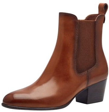 Tamaris Damen Klassische Ballerinas, Frauen Flats,TOUCHit-Fußbett,Slip-ons,klassisch elegant,Ballerinen,Pumps,Halbschuhe,Slipper,Cognac,36 EU