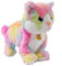 Smalody Interactive Plüschtiere, Neuheit Sound Control Elektronische Katze Elektronische Haustiere Roboter Katze Geschenk für Kinder (Farbe, Katze (Mit LED-Augen))