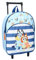 mybagstory - Mochila para niños Trolley - Bluey - Azul - Niño - Escuela - Guardería - Niño - 33 cm - Correas ajustables - Ruedas - Idea de regalo, Bluey - Azul, Enfant
