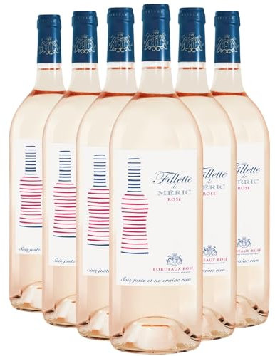 Château Méric Bordeaux Fillette de Méric MAGNUM - Rosé 2023 - Vin Rosé de Bordeaux (6x150cl) BIO
