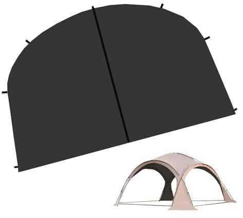Outdoor-Vorhänge für Zelte, Baldachin für den Außenbereich, Zelt-Vorhänge, wasserdichter Sonnenschutz, Kuppelzeltnetz, einzelner Lichtblock