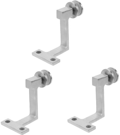 Gadpiparty 3St Handlaufhalterungen für Treppenstützen Glasbefestigung für Handläufe Korrosionsbeständige Handlaufhalterung Draht ausziehbare Gardinenstange LED Hochleistungs-Handlaufhalterung