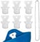 Hot Water Bottle Caps, 6Pcs Hot Water Bottle Stopper Plastic Hot Water Bag Plug Replacement Hot Water Sack Plugs Sealing Stopper for Hot Water Bag