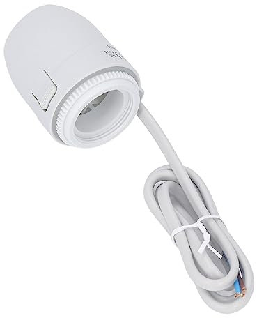 Stellantrieb Fussbodenheizung 230V, Thermischer Stellantrieb Elektrothermal Aktuator mit 100N Betriebskraft 4mm Antrieb für Buderus, Heimeier, Kermi