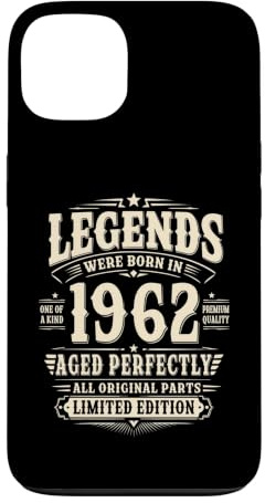 Hülle für iPhone 13 64. Geburtstag Mann Frau Geschenk Vintage Jahrgang 1962