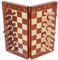 Square - Schach Schachspiel - MAGNETISCHE Staunton Nr 4 - Schachfiguren & Schachbrett aus Holz