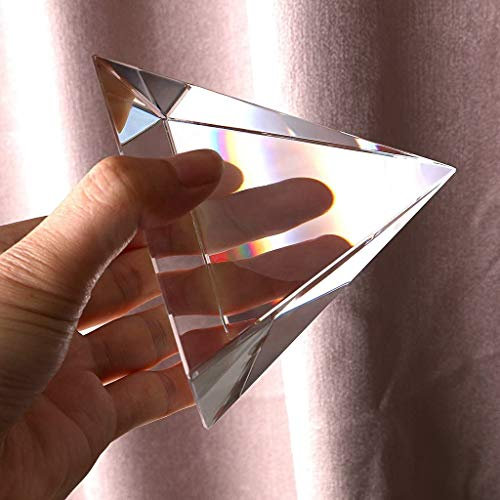 H&D Briefbeschwerer in Pyramidenform, 6 cm, mit Geschenkbox