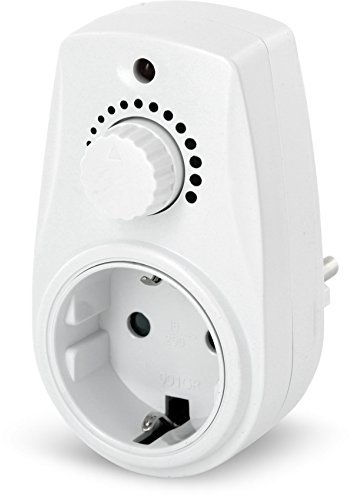 Enchufe intermedio con regulador de intensidad giratorio 230 V