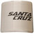Gepinke MTB Bike Head Badge Decals Aufkleber BMX faltbarer Rahmenaufkleber (Santa Cruz (Silber))