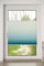 K-home Plissee Farbverlauf, Polyester, Petrol, B80 x H210 cm