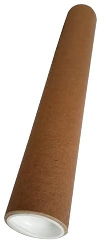 Versand Schutz Aufbewahrungs Hülse Rohr Rolle 10-50cm bis DIN A2 mit Deckel Durchmesser innen 38mm (30cm, A: 1 x 30cm)