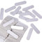 JSRQT 100 Stück Mini Nagelfeile Doppelseitige Einweg Nagelfeile 180/240 Grit Profi Nagel Feilen Nail File Maniküre Nagelkunst Nagelfeilen für Gelnägel Nagelfeilen Einweg Einwegfeilen (Silber)