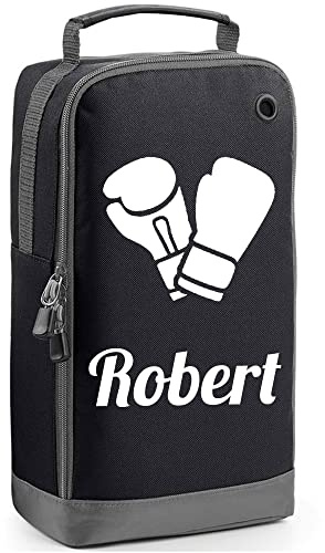 Always Looking Good Personalised Boxing Glove Bag - Sports Bag - 35 x 19 x 12cm - Polyester - Boxing - Drawstring Closure - Non Detachable Strap - Graphic Pattern - Strap Handle - Soft Shell