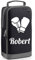 Black Personalised Boxing Bag - Sports Gift with Boxing Glove Design