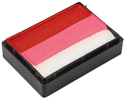 Professionelle 3-Farben-Gesichts- und Körperbemalung, Make-up-Split-Cake-Palette für Kinder und Erwachsene, Wasseraktivierte Gesichts- und Körperbemalung für Halloween, SFX, (10)