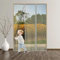 Zanzariera Porta Finestra 140x260cm, personalizzabile, Doppia Apertura Zanzariera Magnetica, per Esterno, Balcone, Terrazzo (grigio)