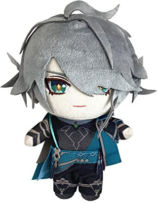 Lzrong Alhaitham Anime Plush Figure Beliebte Spielcharakterserie Plüschpuppe Halloween Weihnachten Geburtstagsgeschenk für Anime Spielefans