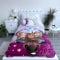 Jerry Fabrics Frozen Flauschdecke Schmusedecke Kuscheldecke 100 x 150 cm