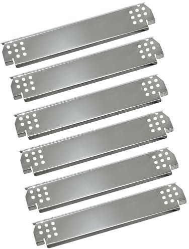 Direct Store DP149 (6er-Pack) Grill-Heizplatten, Ersatzteile für Home Depot Nexgrill 720-0830H, 5 Brenner 720-0888, 720-0888N, 720-0882A, 720-0882S, 6 Brenner 720-0896B, 720-0898 Gas Grill