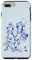 iPhone 7 Plus/8 Plus Marvel Deadpool Family Comic Blue Line Sketch Art Case