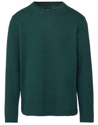 QS Herren 2153861 T-Shirt Langarm, Grün 7699, XL