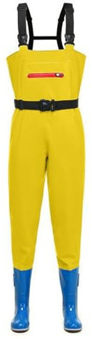 Trampolieri Da Pesca Per Donna, Trampoliere Impermeabili Con Stivali In PVC Con Fibbia Regolabile E Suola Oxford Resistente All'usura Per Guadare, Pesca A Mosca, B,36