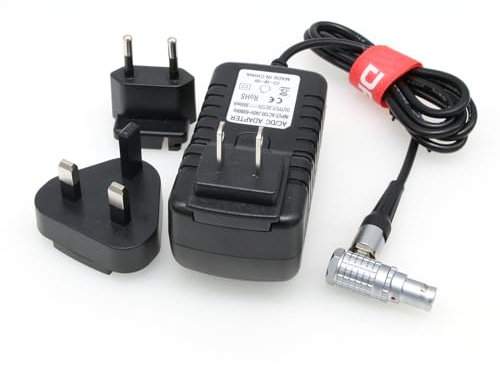 DRRI Bildübertragung High Bright Monitor AC Adapter 12V 3A Netzteil 6Pin Buchse rechtwinklig DC in