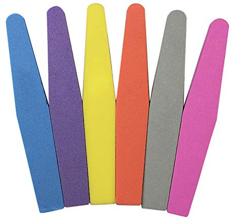 Lime à ongles double face étanche Grain 100/180 Conseils Nail Art Tips Buffer Soft Sponge Limes à ongles en vrac pas cher 100