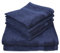 Dyckhoff 6-TLG Frottier Handtuch Set Planet, 4 Handtücher (50x100cm) 2 Duschtücher (70x140cm), marine