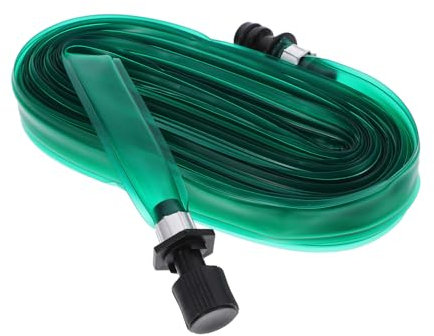 Supvox Bewässerungsschlauch Mit Löchern Für Garten Flacher Wasserschlauch Zum Sprühen Soaker-schlauch Aus Pvc-material Geeignet Für Außenbedingungen Effiziente Gartenbewässerung