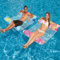 Colchón Hinchable para Piscina, 2 Unidades, colchón de Aire, Piscina de Agua, Hamaca para Adultos y niños, Juguete acuático, Hamaca con Red, 4 en 1, colchón de Aire (Hoja de Arce, 135 cm)