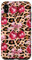Cute Preppy Cheetah Print Leopard Cherry Bow Women Aesthetic Case for iPhone XS Max