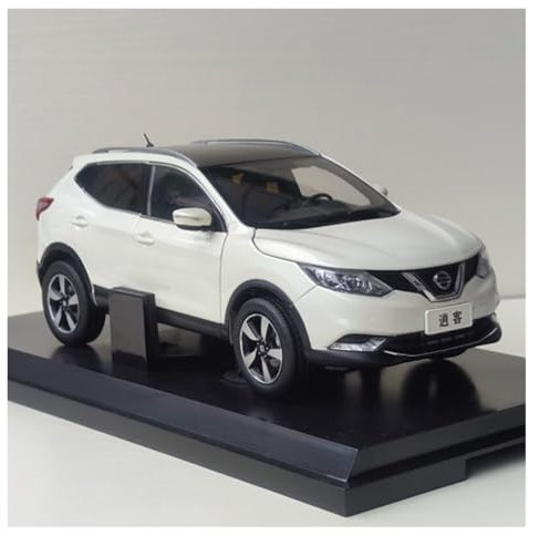 EMRGAZQD Motorfahrzeuge Replika Auto for Nissan Qashqai 2015 Maßstab 1:18 Modell Legierung Druckguss Metall Replik Auto Sammlung Display Originalgetreue Nachbildung